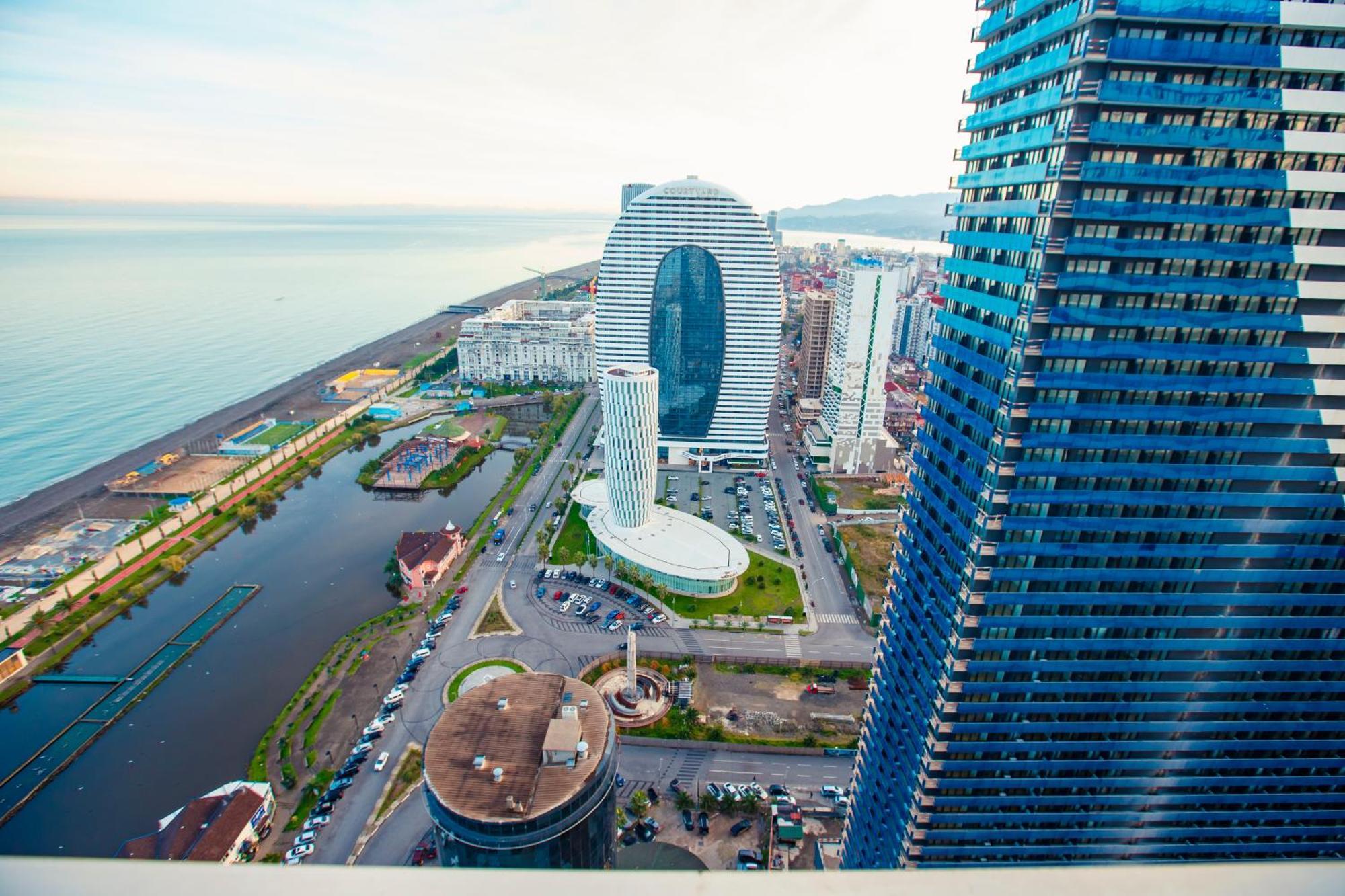 Panorama Orbi Beach Resort Center Suite Batumi Exterior foto