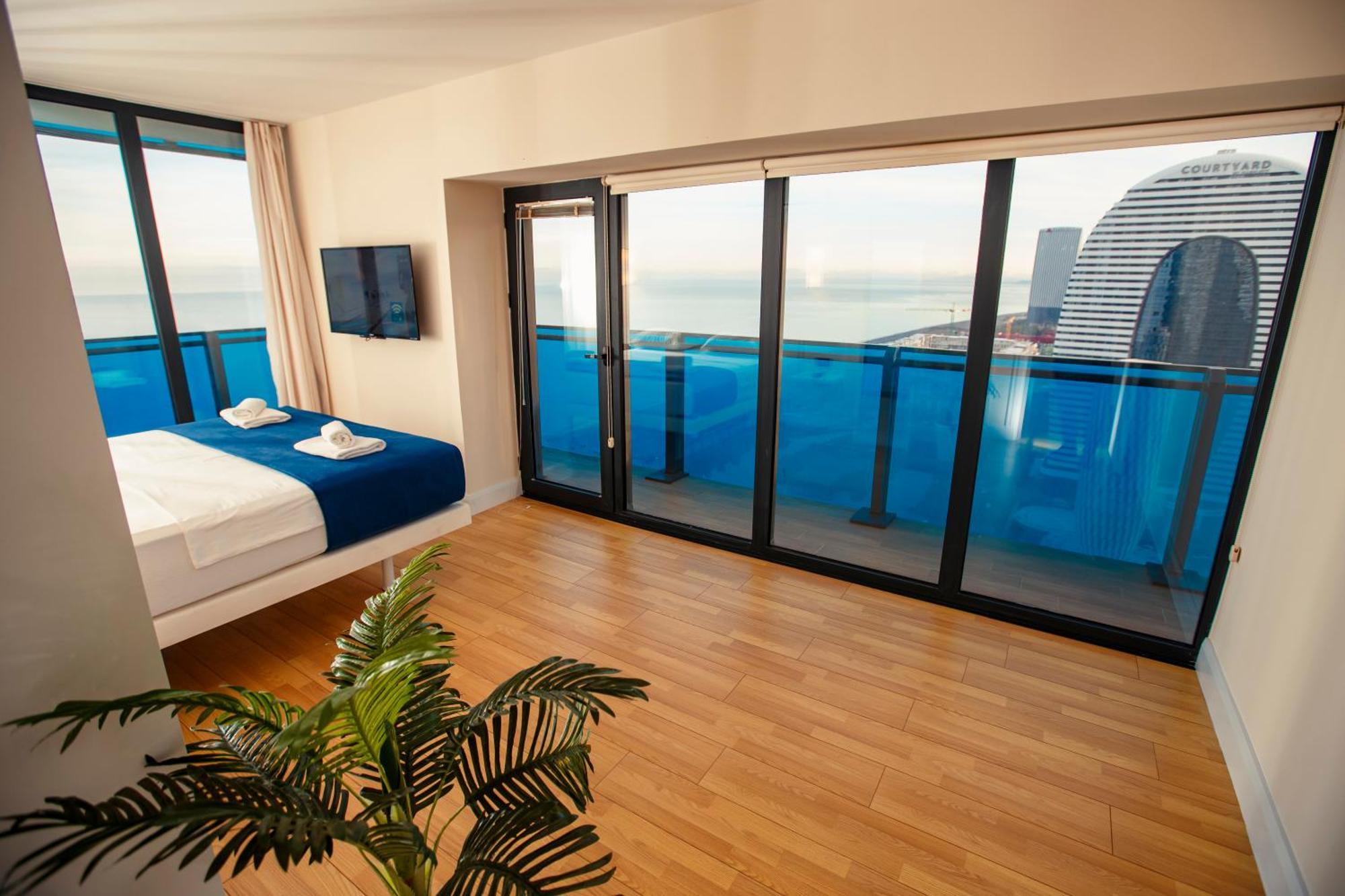 Panorama Orbi Beach Resort Center Suite Batumi Exterior foto